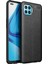 Oppo Reno 4 Lite Kılıf Focus Derili Silikon - Siyah 1