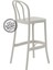 Santos Bahçe Bar Sandalye Beyaz - 65 cm 3