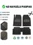 Dacia Duster 2 Wd (4x4) 2022 Havuzlu Üniversal Paspas Siyah - Gri 2