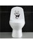 Gülen Yüz Dekoratif Klozet Kapağı Banyo Wc Sticker 1