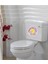 Belalı Civciv Bad Club Klozet Kapağı Sticker Banyo Wc Sticker 4
