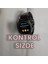 AIX Bluetooth 5.3 IP68 Su Geçirmez Always On Display AMOLED Ekran 1.43 inç Arama Özellikli iOS&Android Uyumlu Nabız Spor Kan Oksijen Takibi 37mm Akıllı Saat Siyah 10