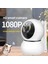 Ip Wifi 360° 1080P Güvenlik Kamerası Gece Görüşlü LED Işıklı Alarmlı Kamerası Panda Kılıflı 2