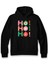 Noel Ho Ho Ho Tarz Kapşonlu Sweatshirt 4
