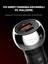 USB ve Lightning Girişli Yüksek Hızlı Şarj Başlığı Araba Araç LED Işık Çakmaklık Şarj Adaptörü 4