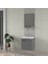 Arya 55 cm Mat Gri Banyo Dolabı 1