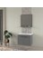 Arya 75 cm Mat Gri Banyo Dolabı 3
