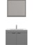 Arya 85 cm Mat Gri Banyo Dolabı 3