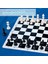 International Chess Style 25 cm Taşınabilir Satranç Seti Vintage Satranç Oyma Katlanabilir Ps Kolay Tutuş Inci Membran Satranç Taşları Çocuklar Çocuklar Için Masa Oyunu (Yurt Dışından) 3