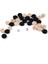 Çap 1.9cm Tarzı 2 Zarlı Ahşap Satranç Tavla Tahta Oyunu Çocuklar Için Satranç Parçası Ahşap Satranç Taşları Juego Настольная Игра (Yurt Dışından) 2