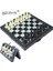 13X13CM Tarzı Bstfamly Plastic Mess Set Portable Game Of International Chess 13*13CM Folding Chessboard Chess Game Toy Gift For Kids I54 (Yurt Dışından) 1