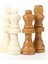 Ahşap Uluslararası Satranç Taşları Seti Kral Yüksekliği Satranç Oyunu Chessmen Rekabet Bulmaca Oyuncak Çocuk Hediyeleri (Yurt Dışından) 1