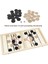 2.4cm Set Stili Tahta Dama Tavla Çocuklar Için Satranç Taşları Masa Oyunu 2 Zar Günlük Tahta Oyunları Zeka Oyunları Tahtasız (Yurt Dışından) 2