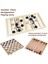 2.4cm Set Stili Tahta Dama Tavla Çocuklar Için Satranç Taşları Masa Oyunu 2 Zar Günlük Tahta Oyunları Zeka Oyunları Tahtasız (Yurt Dışından) 3
