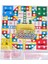 1 Set Flying Chess Playmat Entertainment Leisure Aeroplane Chess Rug Board Game Parent-Child Game Travel Game Party Game (Yurt Dışından) 1