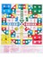 1 Set Flying Chess Playmat Entertainment Leisure Aeroplane Chess Rug Board Game Parent-Child Game Travel Game Party Game (Yurt Dışından) 2