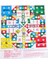 1 Set Flying Chess Playmat Entertainment Leisure Aeroplane Chess Rug Board Game Parent-Child Game Travel Game Party Game (Yurt Dışından) 3