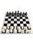 International Chess Style Vintage Satranç Oyma Katlanabilir Kolay Tutuşlu Inci Membran Çocuklar Çocuklar Için Satranç Taşları Ajedrez Profesional Tabuleiro De Xadrez (Yurt Dışından) 5