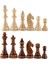 No.2 Tarzı 32 Ortaçağ Satranç Taşları Woodenplastic Komple Chessmen Uluslararası Kelime Satranç Oyunu Eğlence Aksesuarları (Yurt Dışından) 4