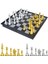 Chess Set Board Game For Kids Adults With Magnetic Chess Pieces Travel Chess Folding Chess Board Sets Educational Kids Toys (Yurt Dışından) 1