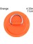 Turuncu 11CM 1pc Tarzı Kürek Sürükle Güvenli Kancalar Şişme Bot Kayık Motor Takozu Motor Standı Tutucu Güvenli Sürükleme Halat Kancası D-Ring Pad Yama Deniz (Yurt Dışından) 1
