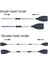 2 Adet Set Stili Et Tekne Rafting Kürekleri Balıkçı Teknesi Kürek Şişme Kayık Ayakta Kürek Sökülebilir Taşınabilir Tekneler Aksesuarları 38CM (Yurt Dışından) 3