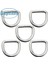 Delta Yüzük 4 x 25 mm Stili 5 Adet O Ring & D Ring Paslanmaz Çelik Cilalı Kaynaklı Genişlik Kayık Tekne Aksesuarları Deniz Şişme Bot (Yurt Dışından) 2