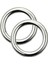 Delta Yüzük 4 x 25 mm Stili 5 Adet O Ring & D Ring Paslanmaz Çelik Cilalı Kaynaklı Genişlik Kayık Tekne Aksesuarları Deniz Şişme Bot (Yurt Dışından) 5