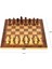 No.1 Tarzı Sıcak Ahşap Satranç Oyunu Seti Tavla Dama Katlanır Ahşap Satranç Tahtası Kapalı Seyahat Satranç Ahşap Parçaları Chessman I63 (Yurt Dışından) 1
