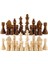 No.1 Tarzı 32 Ortaçağ Satranç Taşları Woodenplastic Komple Chessmen Uluslararası Kelime Satranç Oyunu Eğlence Aksesuarları (Yurt Dışından) 5