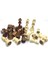 King 70MM Style Handmade Wooden Chess Pieceschess Send Storage Bag Boardgame Accessories Chess Piece Set Child's Gift (Yurt Dışından) 3