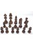 King 70MM Style Handmade Wooden Chess Pieceschess Send Storage Bag Boardgame Accessories Chess Piece Set Child's Gift (Yurt Dışından) 4