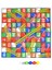 Renk Stili 1set Snake Ladder Educational Kids Children Toys Interesting Board Game Set Portable Flying Chess Board Family Board Game (Yurt Dışından) 1