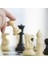 64MM No Chessboard Style mm Medieval Chess Set 35CM 43CM 51CM Chessboard Chess Magnetic Games For Adults Travel Chess Pieces Board Games Kids Toy (Yurt Dışından) 4