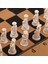Chinese Ancient Figurines Chessman Pieces Chess Set With Foldable Chessboard (Yurt Dışından) 2