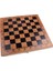 23X23CM Tarzı Eğlenceli Aile Ahşap Satranç Dama Çocuklar Için Set Yetişkin Seyahat Taşınabilir Katlanır Satranç Tahtası Oyun Setleri Çeşitli Özellikler (Yurt Dışından) 4