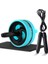 Mor Tarzı Ab Roller Atlama Ipi Gürültüsüz Karın Tekerleği Ab Roller Egzersiz Fitness Tainer (Yurt Dışından) 3