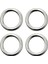 O Yüzük 4 x 20MM Tarzı 5 Adet O Ring & D Ring Paslanmaz Çelik Cilalı Kaynaklı Genişlik Kayık Tekne Aksesuarları Deniz Şişme Bot (Yurt Dışından) 1