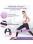Mor-Orta Stil Yoga Direnci Bandet Fitness Lastik Bantları Genişletici Fitness Ganimet Bantları Için Elastik Bant Seti Kapalı Egzersiz Ekipmanları (Yurt Dışından) 3
