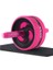 Pembe C Stili Yeni Ab Rulo ve Atlama Ipi Hiçbir Gürültü Karın Tekerlek Ab Rulo Kol Bel Bacak Egzersiz Gym Fitness Ekipmanları Için Mat ile (Yurt Dışından) 1