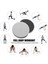 Gri Stil Yoga Gym Karın Çekirdek Eğitim Egzersiz Ekipmanları Için Kayma Dlider Fitness Disk Egzersiz Sürgülü Plaka (Yurt Dışından) 4