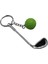 Sarı Stil N0HA Anahtarlık Mini Golf Raket Topu Kolye Anahtarlık Anahtarlık Yaratıcı Metal Kolye Tenis Anahtarlık Spor Kulüpleri Hediye (Yurt Dışından) 1