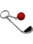 Sarı Stil N0HA Anahtarlık Mini Golf Raket Topu Kolye Anahtarlık Anahtarlık Yaratıcı Metal Kolye Tenis Anahtarlık Spor Kulüpleri Hediye (Yurt Dışından) 5