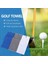 Siyah Stil 50*30CM Golf Havlusu Waffle Desenli Pamuklu Karabina Klipsli Temizleme Havluları Mikrofiber Kanca Golf Spor Severler Için (Yurt Dışından) 3