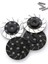 Siyah Stil 4 Adet Metal Fren Diski Jant Kutusu Metal Hex Adaptörü Akura D4 On-Road Yarış Rc Araba Parçaları (Yurt Dışından) 1