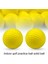 Sarı Stil 2 Adet Golf Topları Elastik Yüksek Görünürlük Çevre Dostu Güvenlik Golf Uygulama Topları Çocuk Oyuncakları Golf Uygulaması Için Kapalı 골프공 (Yurt Dışından) 5