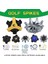 Trı-Lok 5 Stili Golf Ayakkabısı Sivri Uçlu Krampon Gevşek Çeşitli Seçenekler Golf Sivri Uçlar Yedek Fıt Pıngtrı-Lokslım-Loksmall Meatalq-Lok System (Yurt Dışından) 2