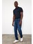 Erkek Kalimnos Tint Dark Blue Comfort Fit Jean Pantolon 1