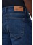 Erkek Kalimnos Tint Dark Blue Comfort Fit Jean Pantolon 4