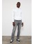 Erkek Kalimnos Grey Comfort Fit Jean Pantolon 1